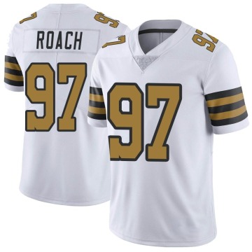 Malcolm Roach Youth White Limited Color Rush Jersey