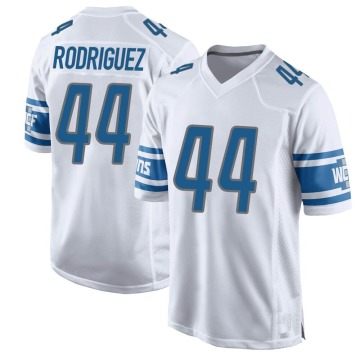 Malcolm Rodriguez Men's White Game Jersey