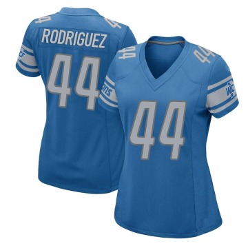 Malcolm Rodriguez Women's Blue Game Team Color Jersey