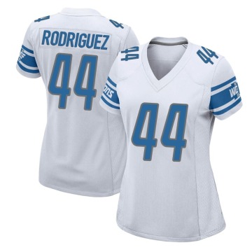 Malcolm Rodriguez Women's White Game Jersey