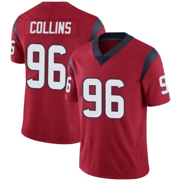 Maliek Collins Men's Red Limited Alternate Vapor Untouchable Jersey