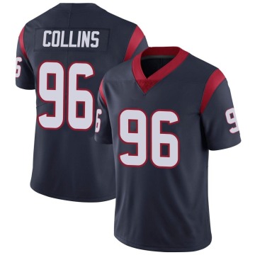 Maliek Collins Youth Navy Blue Limited Team Color Vapor Untouchable Jersey