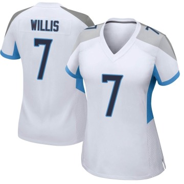 Malik Willis Women's White Game Jersey