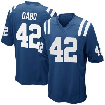 Marcel Dabo Youth Royal Blue Game Team Color Jersey