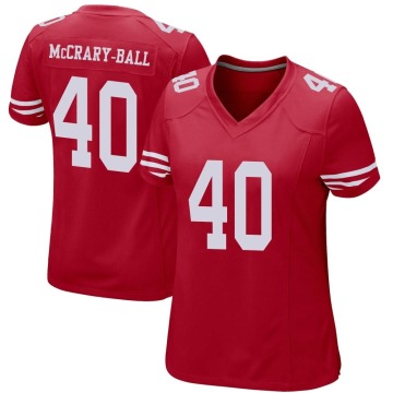 Marcelino McCrary-Ball Women's Red Game Team Color Jersey