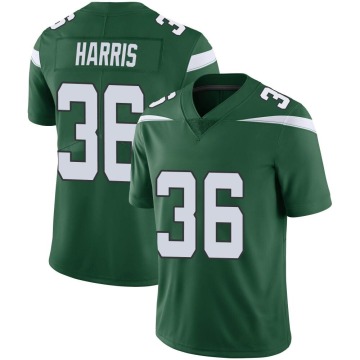 Marcell Harris Men's Green Limited Gotham Vapor Jersey