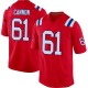 Marcus Cannon Men's Red Game Alternate Jersey