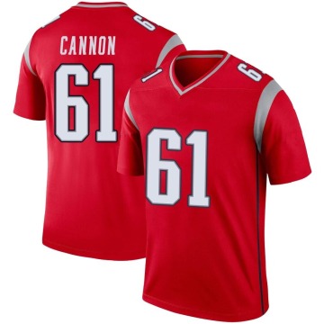 Marcus Cannon Youth Red Legend Inverted Jersey