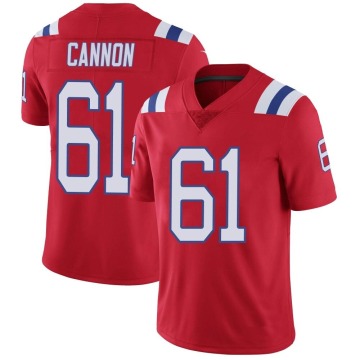 Marcus Cannon Youth Red Limited Vapor Untouchable Alternate Jersey