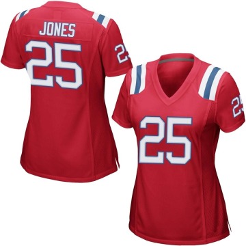 Marcus Jones Women's Red Game Alternate Jersey