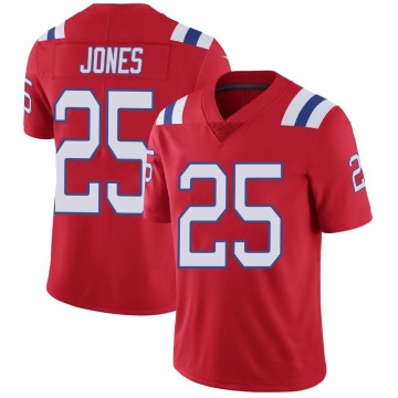 Marcus Jones Youth Red Limited Vapor Untouchable Alternate Jersey