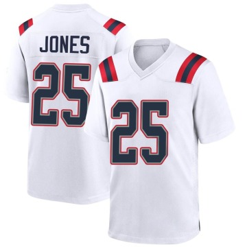 Marcus Jones Youth White Game Jersey
