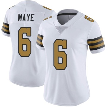 Marcus Maye Women's White Limited Color Rush Jersey