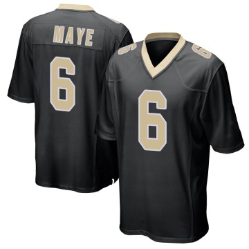 Marcus Maye Youth Black Game Team Color Jersey