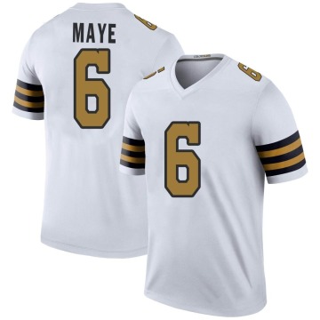Marcus Maye Youth White Legend Color Rush Jersey
