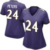 Marcus Peters Women's Purple Limited Team Color Vapor Untouchable Jersey