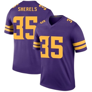 Marcus Sherels Youth Purple Legend Color Rush Jersey