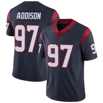 Mario Addison Youth Navy Blue Limited Team Color Vapor Untouchable Jersey