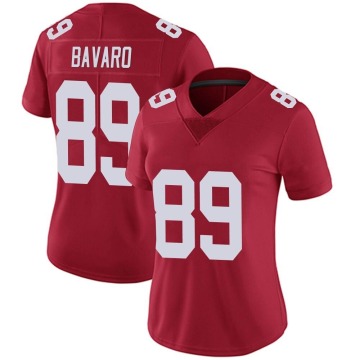 Mark Bavaro Women's Red Limited Alternate Vapor Untouchable Jersey