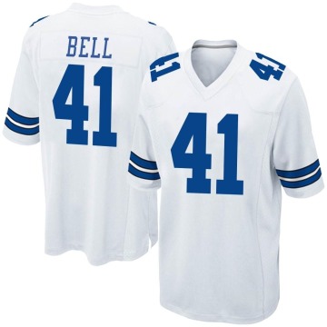 Markquese Bell Men's White Game Jersey