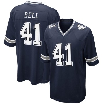 Markquese Bell Youth Navy Game Team Color Jersey