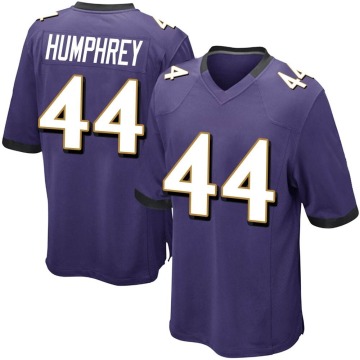 Marlon Humphrey Men's Purple Game Team Color Jersey