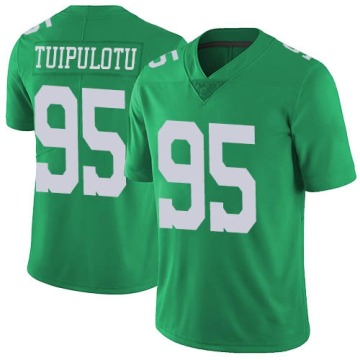 Marlon Tuipulotu Men's Green Limited Vapor Untouchable Jersey