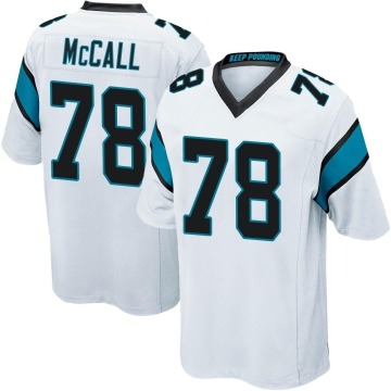 Marquan McCall Men's White Game Jersey