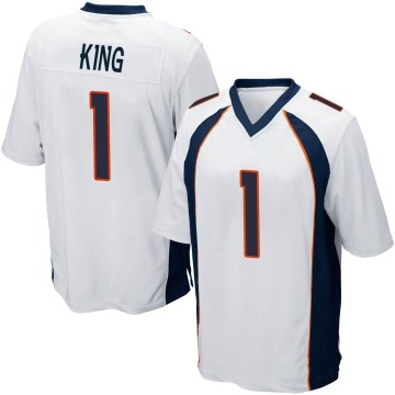 Marquette King Men's White Game Jersey