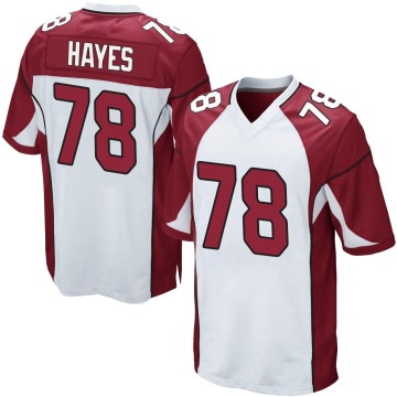 Marquis Hayes Men's White Game Jersey