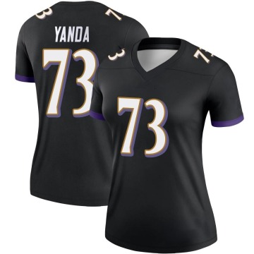 Marshal Yanda Women's Black Legend Jersey