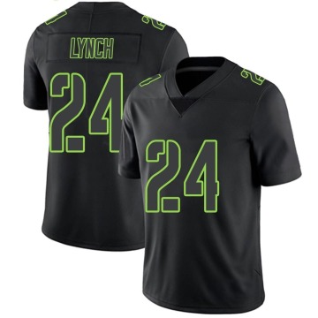 Marshawn Lynch Youth Black Impact Limited Jersey