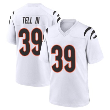 Marvell Tell III Youth White Game Jersey