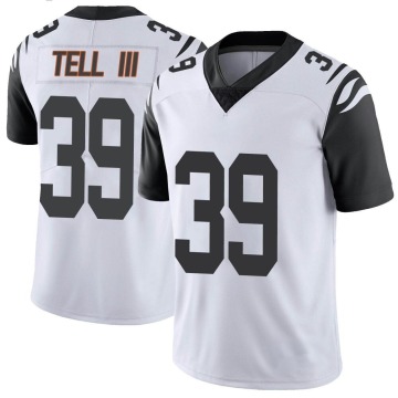 Marvell Tell III Youth White Limited Color Rush Vapor Untouchable Jersey