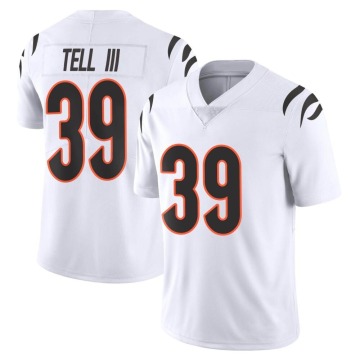 Marvell Tell III Youth White Limited Vapor Untouchable Jersey