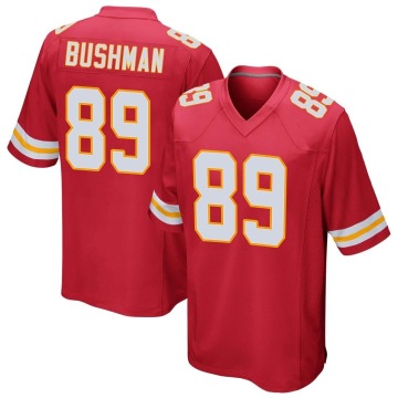 Matt Bushman Youth Red Game Team Color Jersey