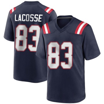 Matt LaCosse Youth Navy Blue Game Team Color Jersey