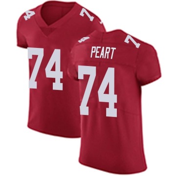 Matt Peart Men's Red Elite Alternate Vapor Untouchable Jersey