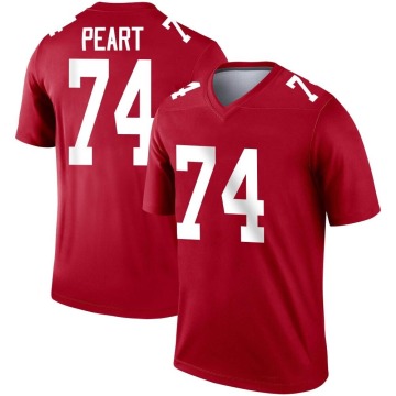 Matt Peart Men's Red Legend Inverted Jersey