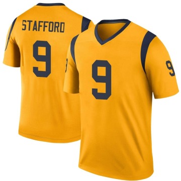 Matthew Stafford Youth Gold Legend Color Rush Jersey