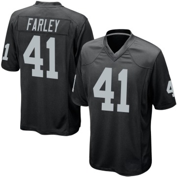 Matthias Farley Youth Black Game Team Color Jersey