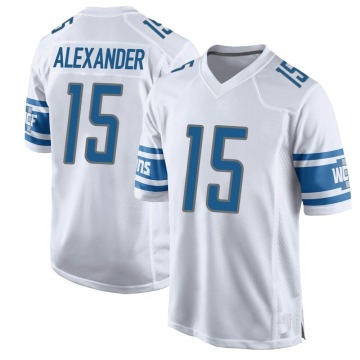 Maurice Alexander Youth White Game Jersey