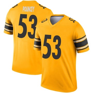 Maurkice Pouncey Men's Gold Legend Inverted Jersey