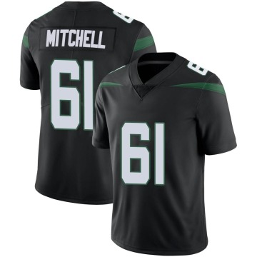 Max Mitchell Youth Black Limited Stealth Vapor Jersey