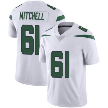 Max Mitchell Youth White Limited Spotlight Vapor Jersey