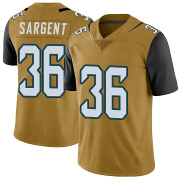 Mekhi Sargent Youth Gold Limited Color Rush Vapor Untouchable Jersey