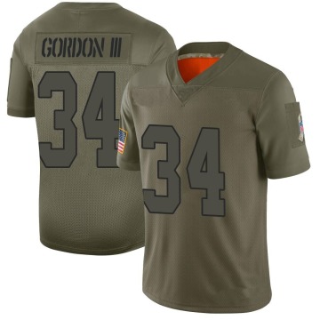 Melvin Gordon III Men's Camo Limited 2019 Salute to Service Jersey