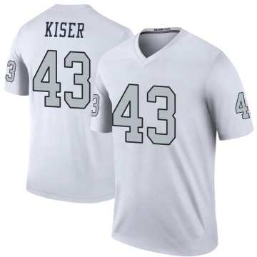 Micah Kiser Youth White Legend Color Rush Jersey