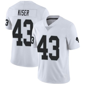 Micah Kiser Youth White Limited Vapor Untouchable Jersey