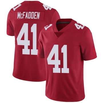 Micah McFadden Men's Red Limited Alternate Vapor Untouchable Jersey